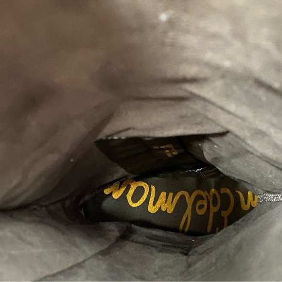 New! Sam Edelman Wade Square Toe Brown Crocodile Leather Tall Boot 7 1/2 M - Picture 13 of 15